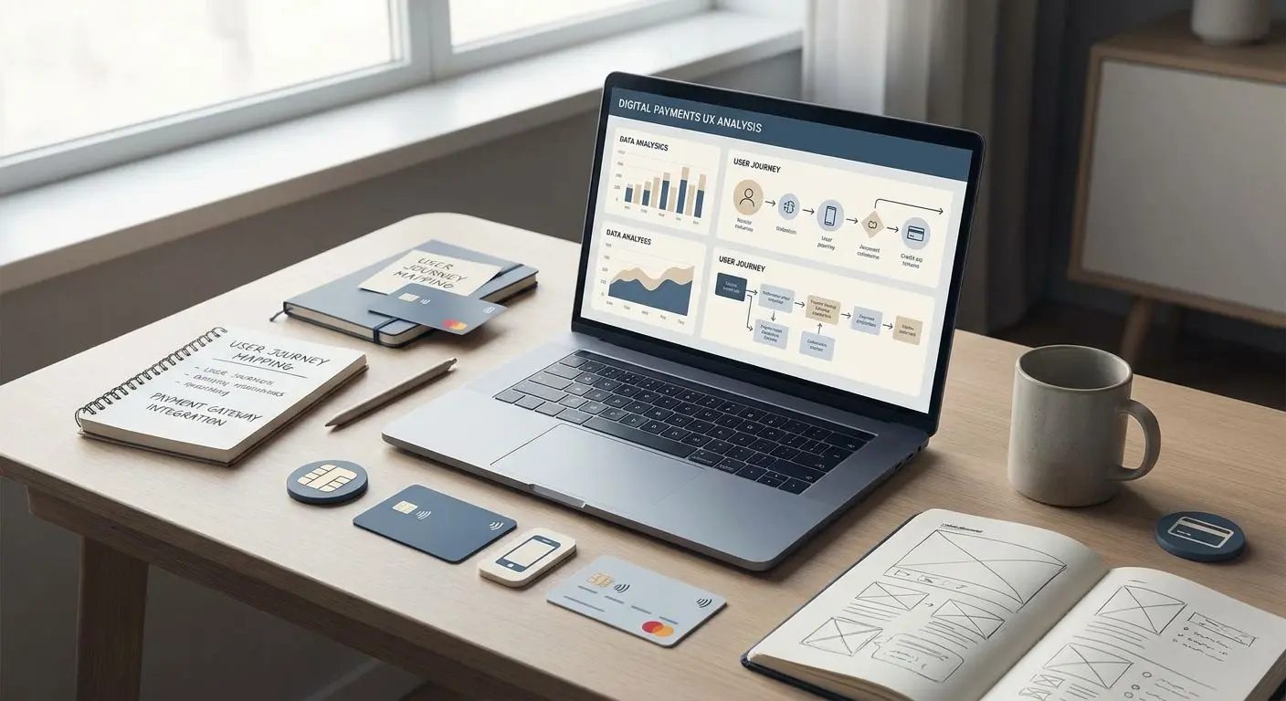 Abstract analyst workspace for online payments and user experience